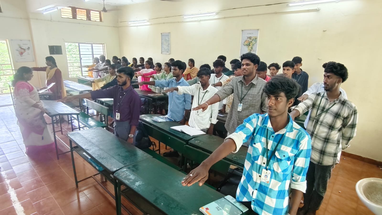 காரைக்குடி அழகப்பா அரசு கலைக்கல்லூரியில் சர்வதேச போதைப்பொருள் ஒழிப்பு தினம்