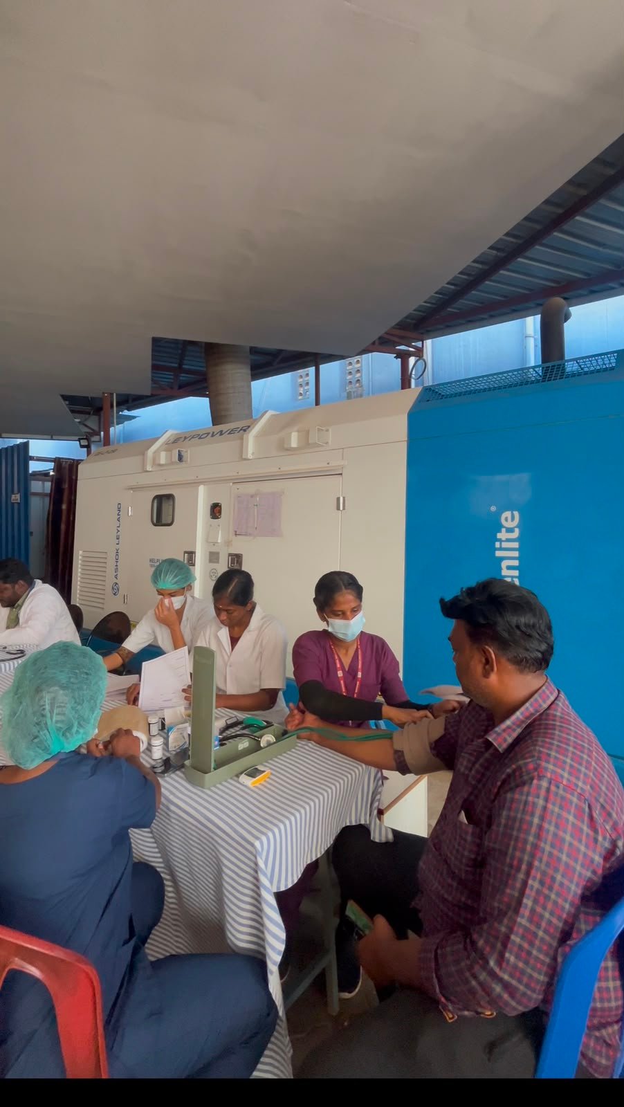 காரைக்குடியில் குளோபல் மிஷன் மருத்துவமனை மற்றும் காரைக்குடி வெல்ஃபேர் அசோசியேசன் இணைந்து     காது, மூக்கு, தொண்டைக்கான இலவச மருத்துவ முகாம்