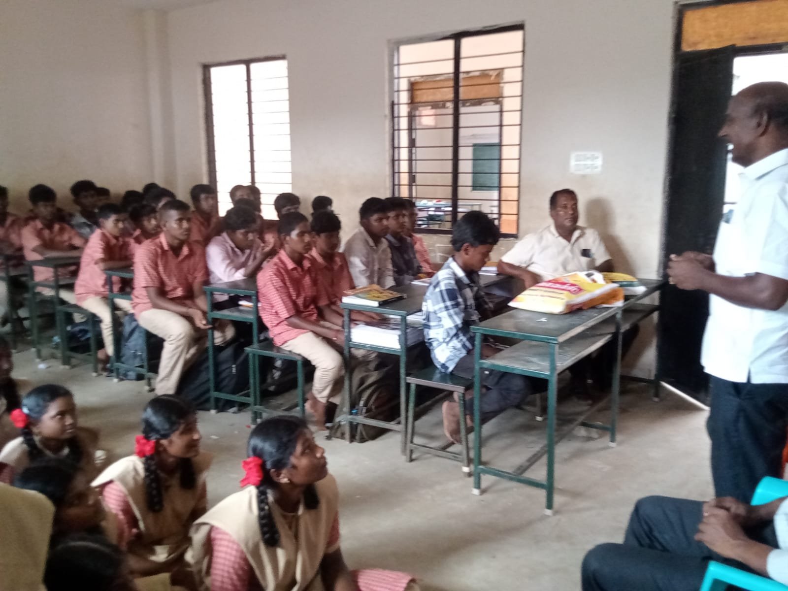 கல்லல் முருகப்பா பள்ளியில் போதைப்பொருள் விழிப்புணர்வு நிகழ்ச்சி