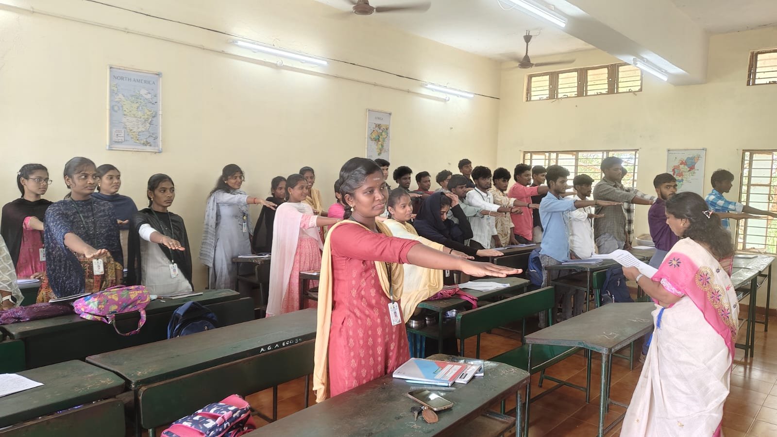 காரைக்குடி அழகப்பா அரசு கலைக்கல்லூரியில் சர்வதேச போதைப்பொருள் ஒழிப்பு தினம்