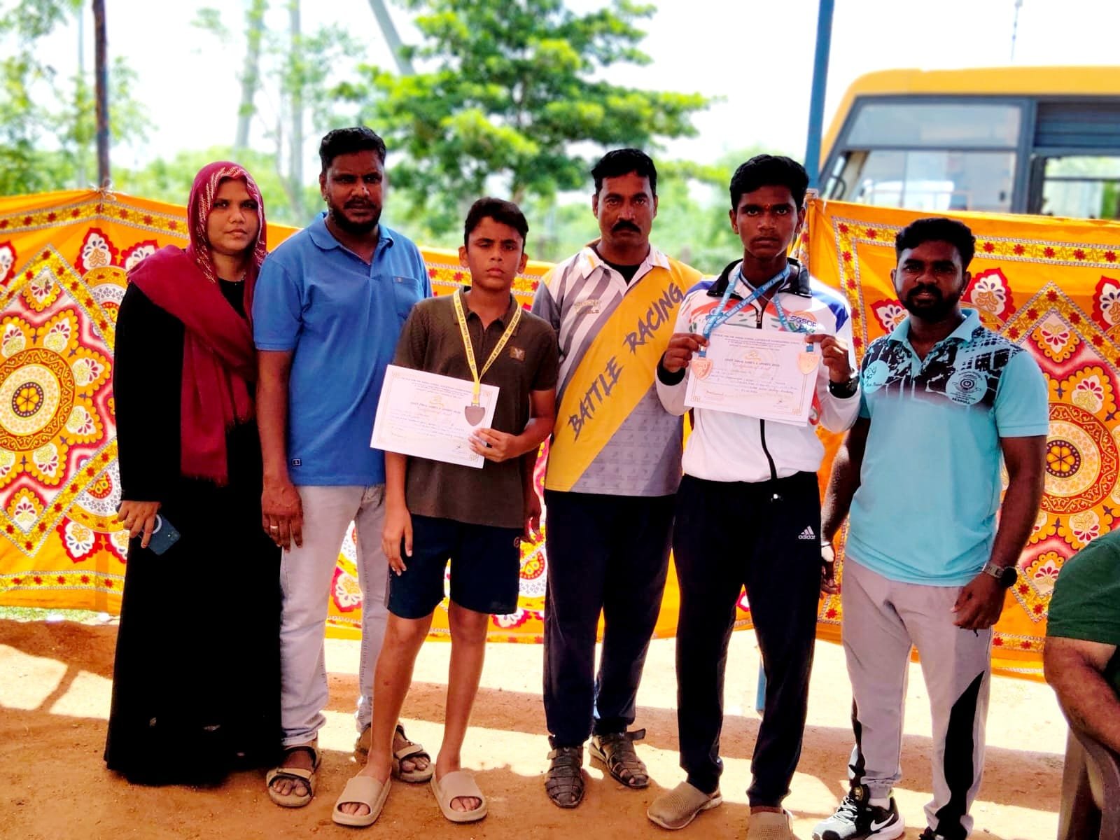 *காரைக்குடி ஸ்ரீ கலைவாணி இன்டர்நேஷனல் ஸ்கூல் பள்ளி மாணவர்கள் சாதனை*