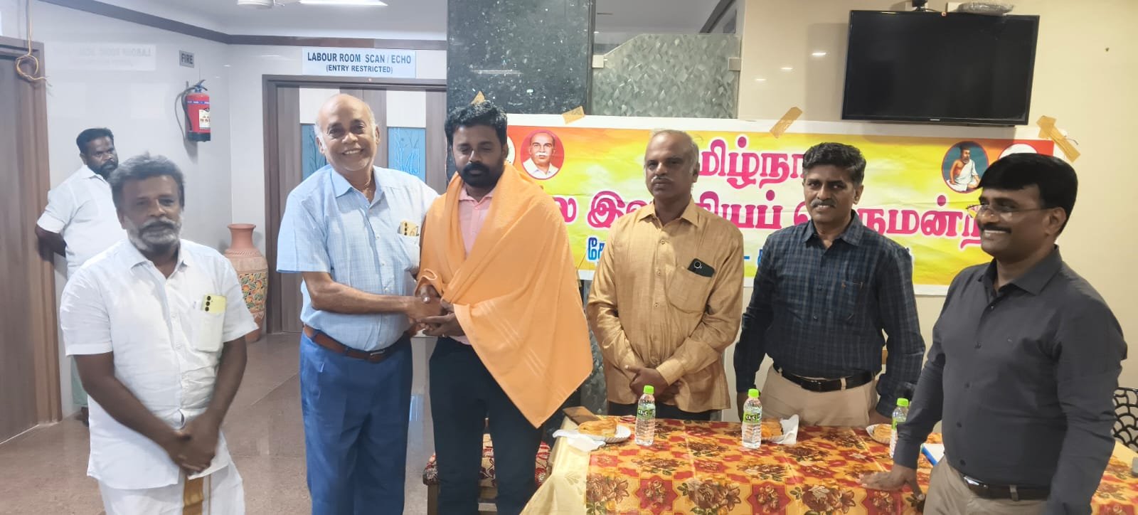 தேவகோட்டையில் தமிழ்நாடு கலை இலக்கியப் பெருமன்றம் மாதாந்திர கூட்டம் 