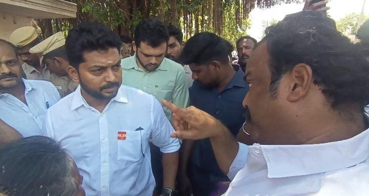 ஜெயங்கொண்டநிலையில் குவாரிக்கு இதுவரை அனுமதி இல்லை &ndash; கிராம மக்களை நேரில் சந்தித்து அமைச்சர் டி.கே. பிரபு உறுதி