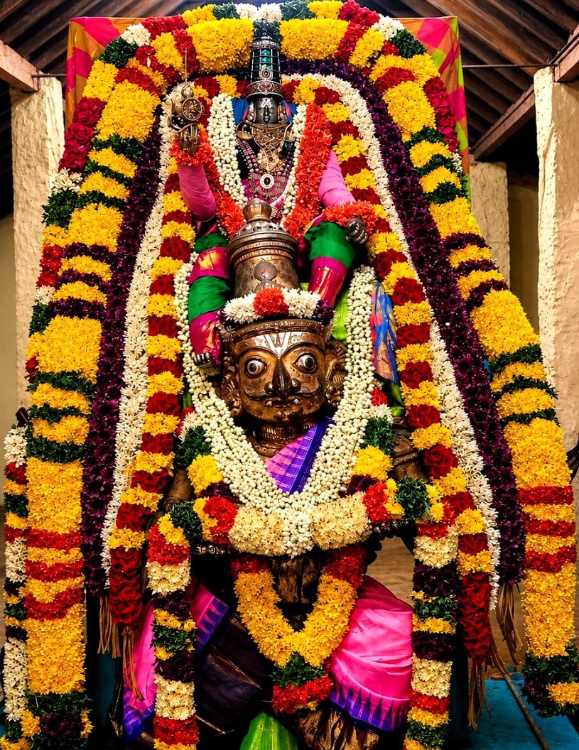 திருக்கோஷ்டியூரில் கஜேந்திர மோட்சவிழா 