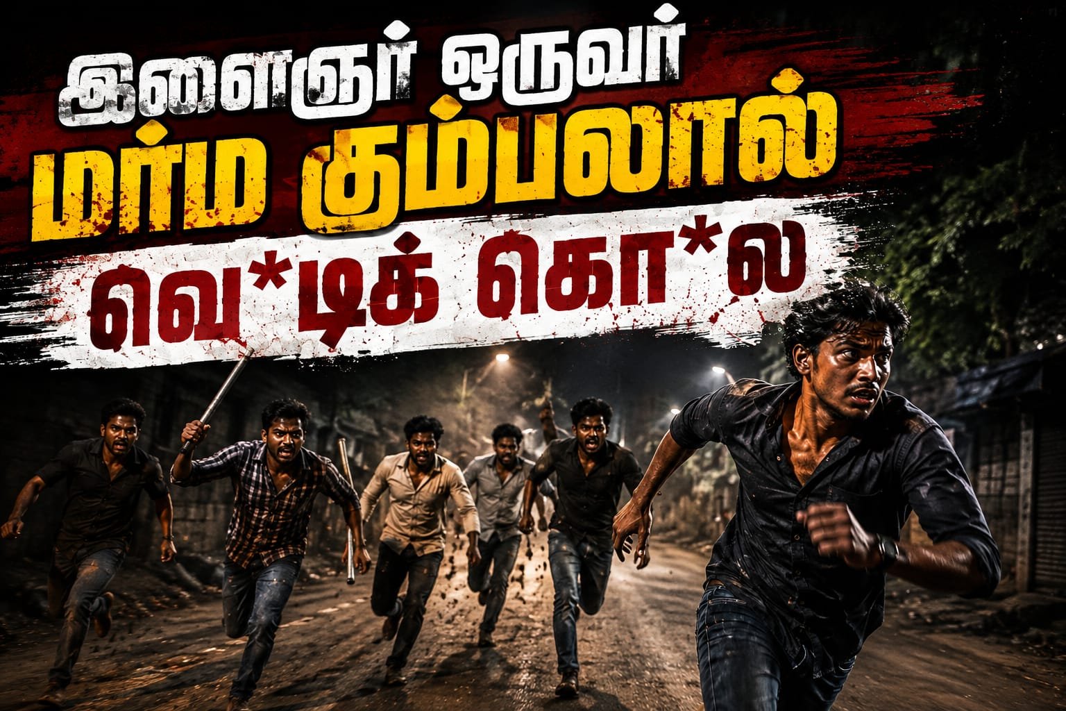 கீழடியில் இளைஞர் வெ*டிக்கொ*ல.   குற்றவாளிகளை கைது செய்யக்கோரி கிராம மக்கள் சாலை மறியல்.