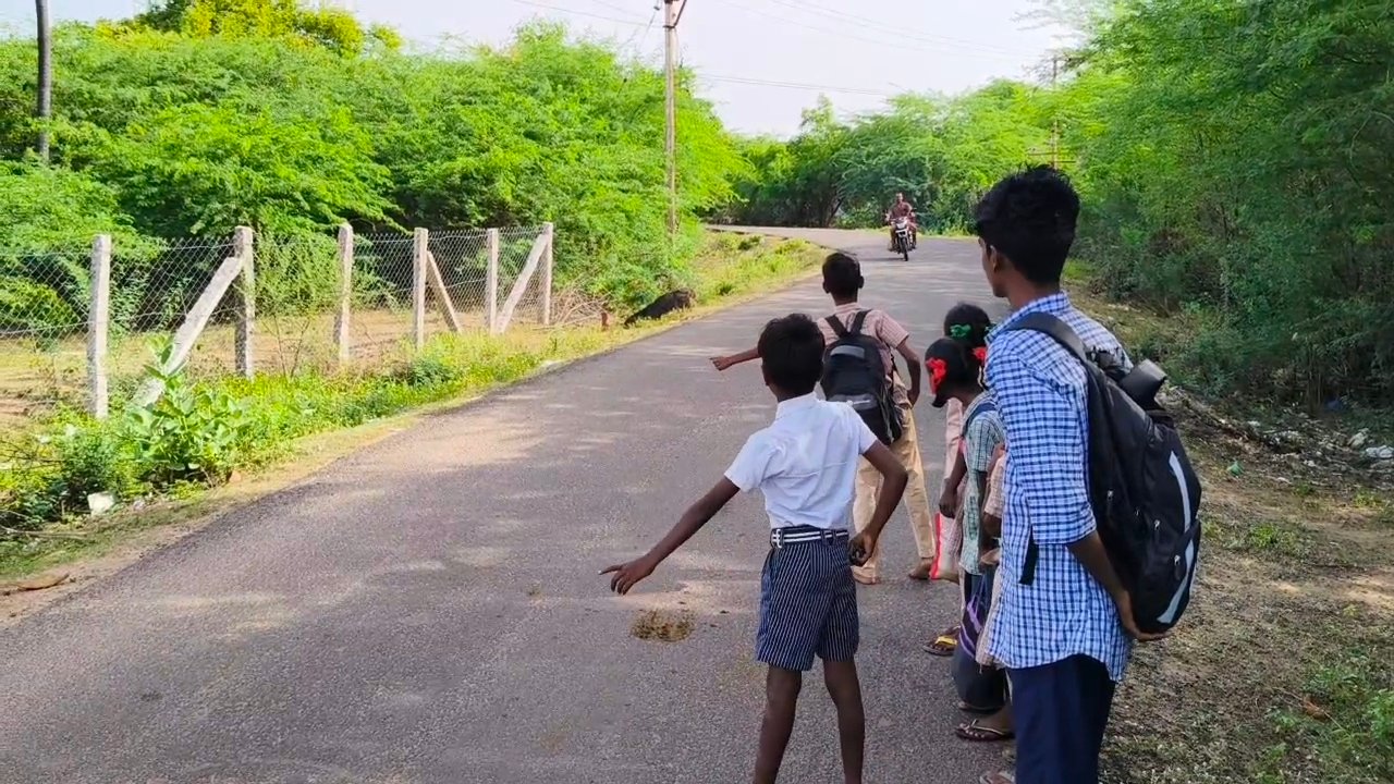 வேங்கைபட்டி மாணவர்களுக்கு பேருந்து வசதி கோரி கோரிக்கை